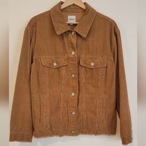 Kensie Brown Corduroy Jacket. Size Small